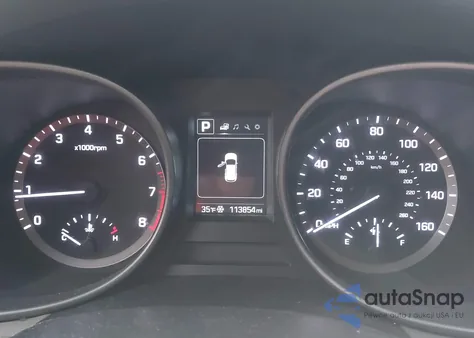 2017 Hyundai Santa Fe Sport 2.4L из США, поврежденный, VIN 5NMZUDLB6HH005554